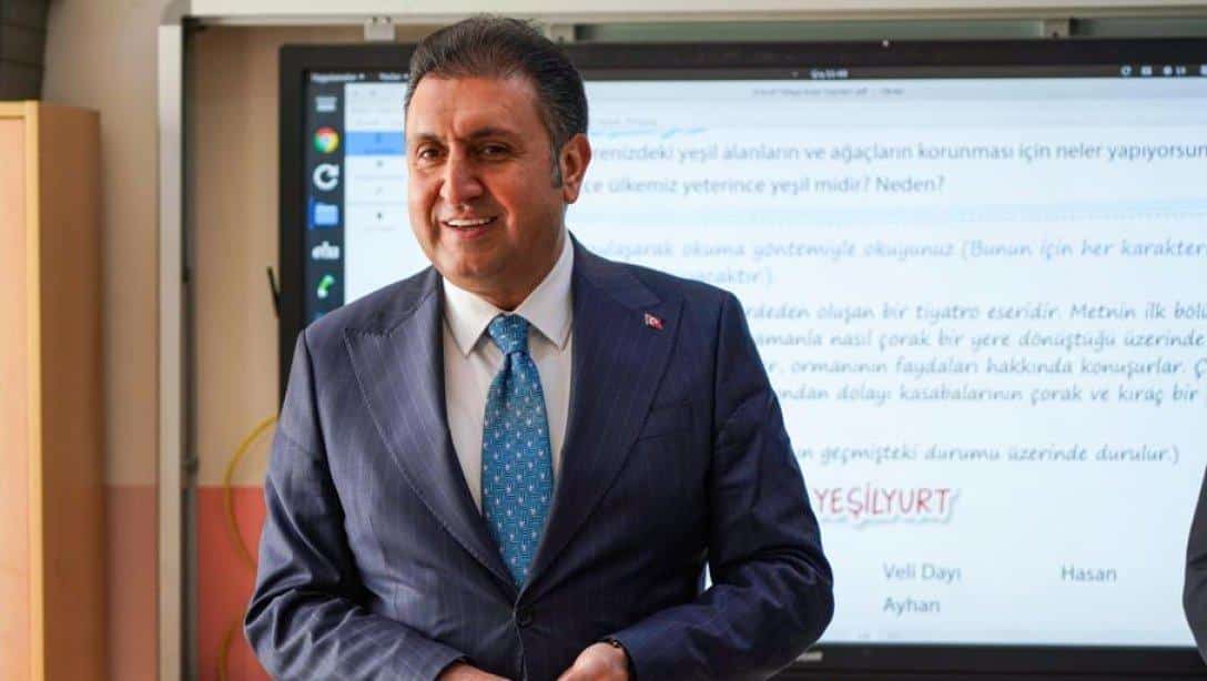 İl Milli Eğitim Müdürümüz Sayın Doç. Dr. Murat Mücahit Yentür, Ali Cevat Özyurt İlkokul ve Ortaokulumuzu Ziyaret Etti