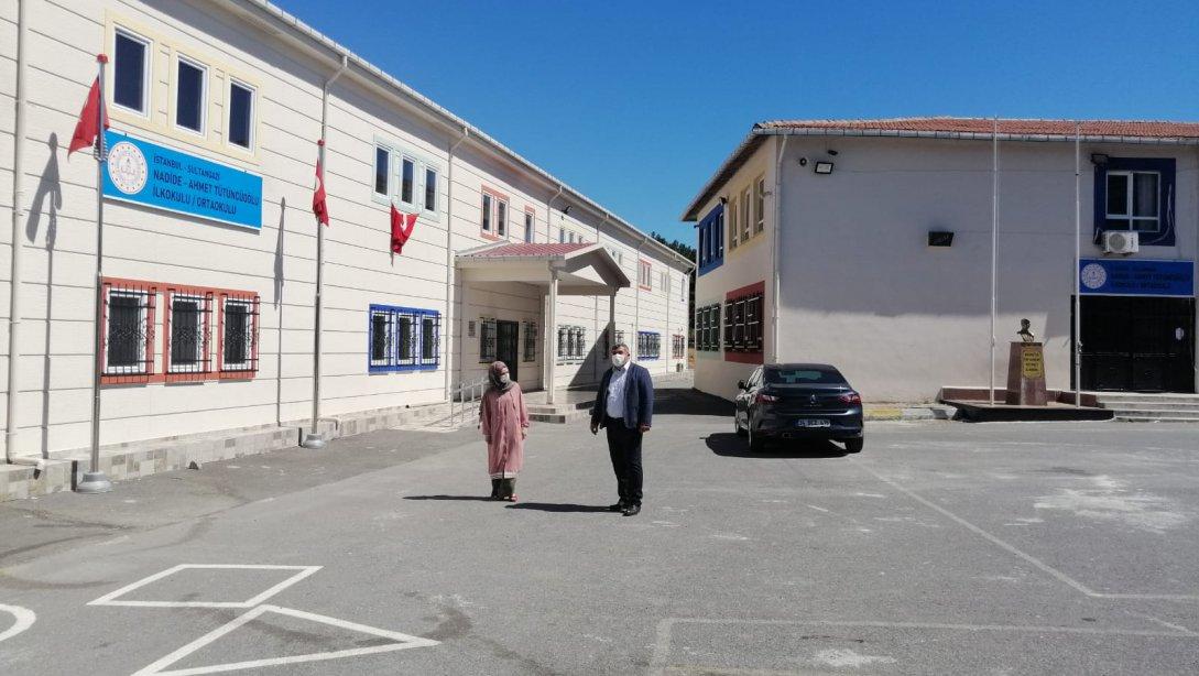İlçe Milli Eğitim Müdürümüz Sayın Miraç SÜNNETCİ' den Nadide Ahmet Tütüncüoğlu İlk-Ortaokuluna Ziyaret