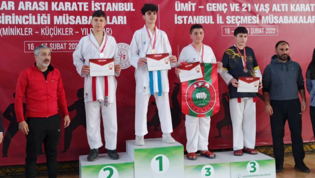 Şehit Ferdi Yurduseven Ortaokulu Öğrencimizin Karate Başarısı