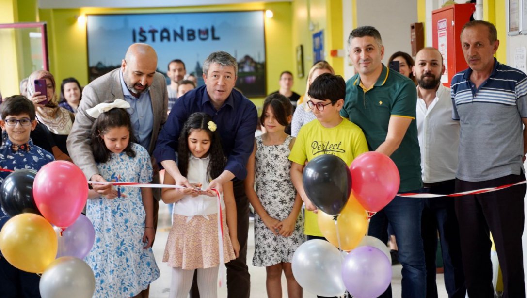 75.Yıl İlkokulu Anasınıfı Açılışı ve Ebru Sergisi
