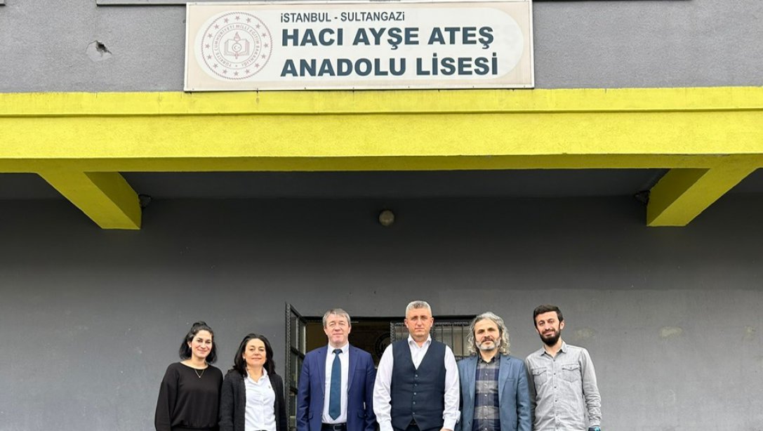 Müdürümüz Necati TEKBAŞ'ın Hacı Ayşe Ateş Anadolu Lisesi'ne Ziyareti 