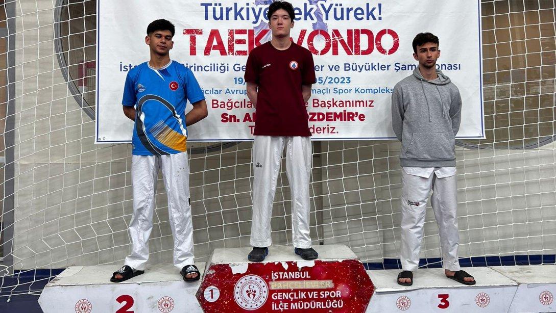 Bahattin Yıldız Anadolu Lisesi Öğrencimiz Fatih Mehmet Kuşaksız'ın Taekwondo Başarısı